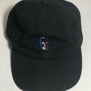 Odd Future Earl Sweatshirt Black Embroidered Face Strapback Cap,EUC, 100% Cotton